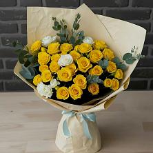 Букет цветов из:  Розы в Запорожской