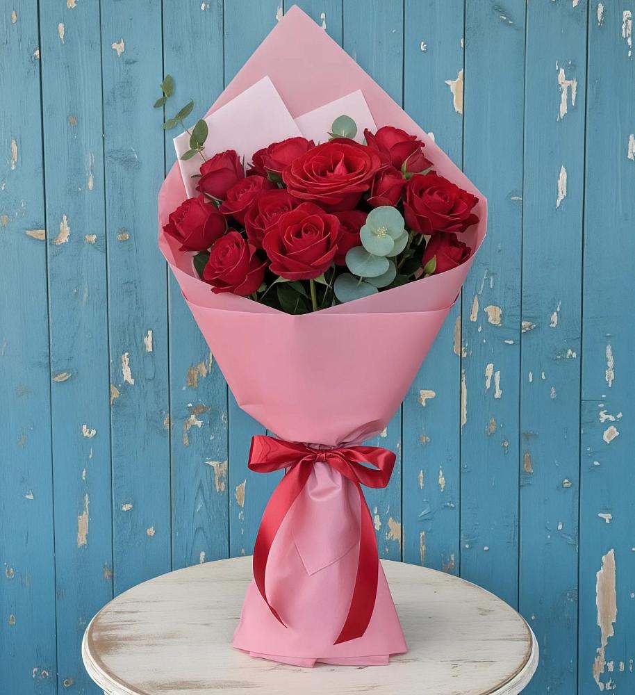 Букет цветов из: Розы в Запорожской