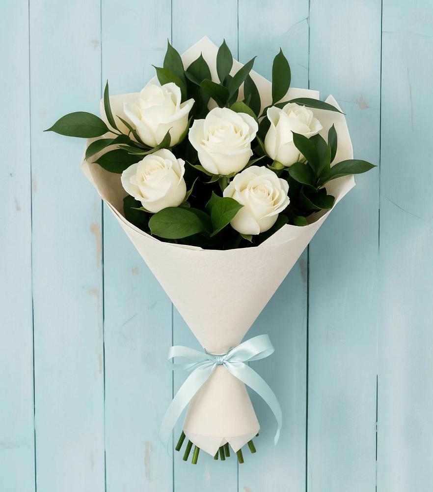 Букет цветов из: Розы в Запорожской