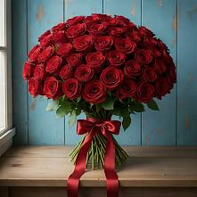 Букет Красные розы Блэк Меджик в Запорожской