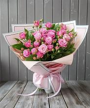 Букет Розовый кустик в Запорожской