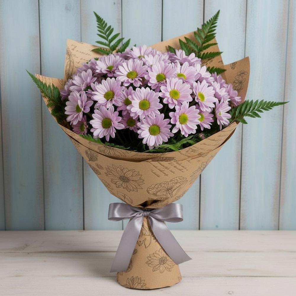 Букет цветов из: Хризантемы в Запорожской