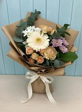 Букет цветов из:  Герберы и Хризантемы в Запорожской
