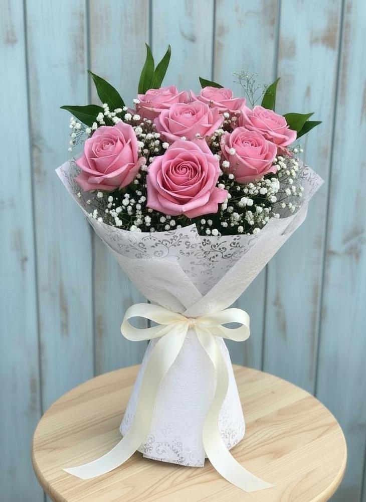 Букет цветов из: Розы в Запорожской