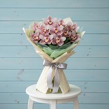 Букет цветов из:  Орхидеи и Розы в Запорожской