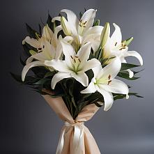 Букет цветов из:  Лилии #REPLACE_PRED# Запорожской