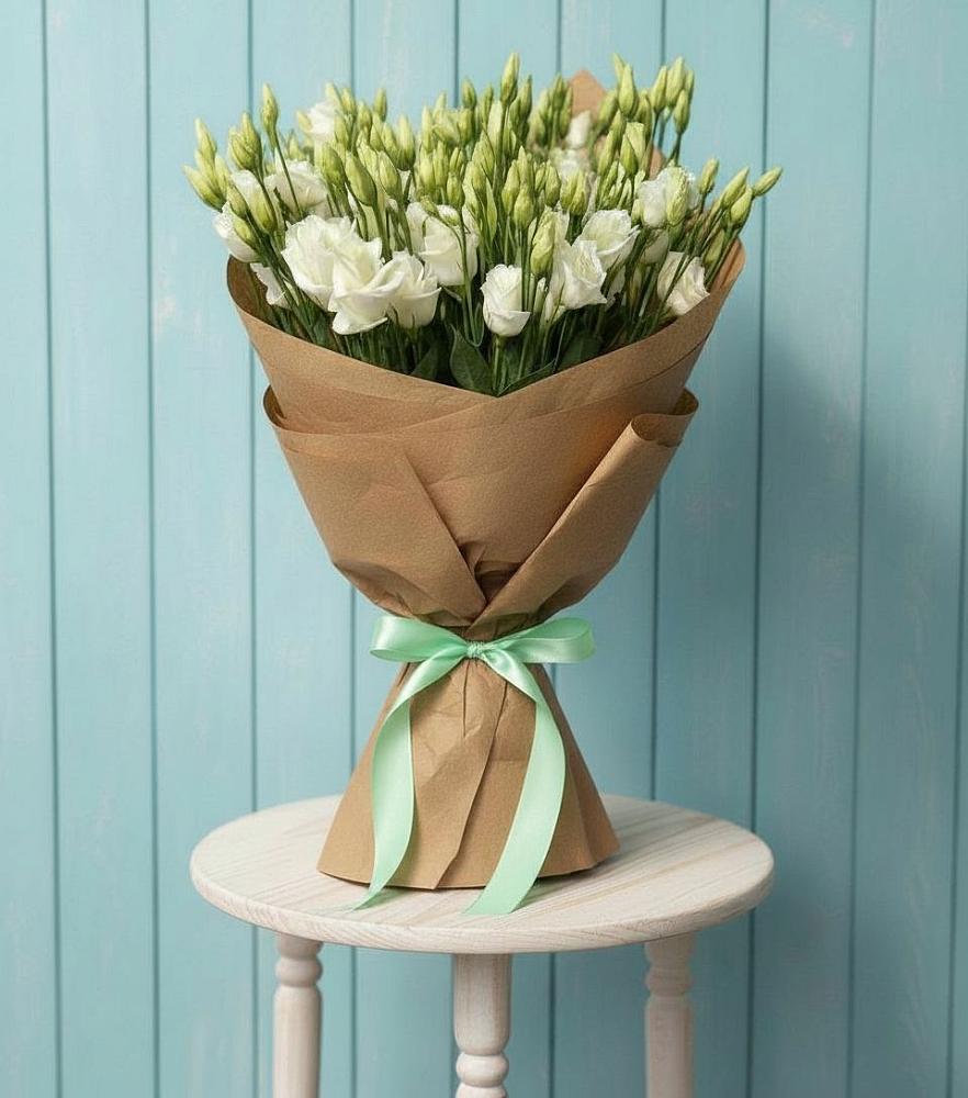 Букет цветов из: Лизиантусы в Запорожской