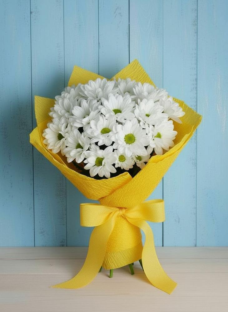 Букет цветов из: Хризантемы в Запорожской
