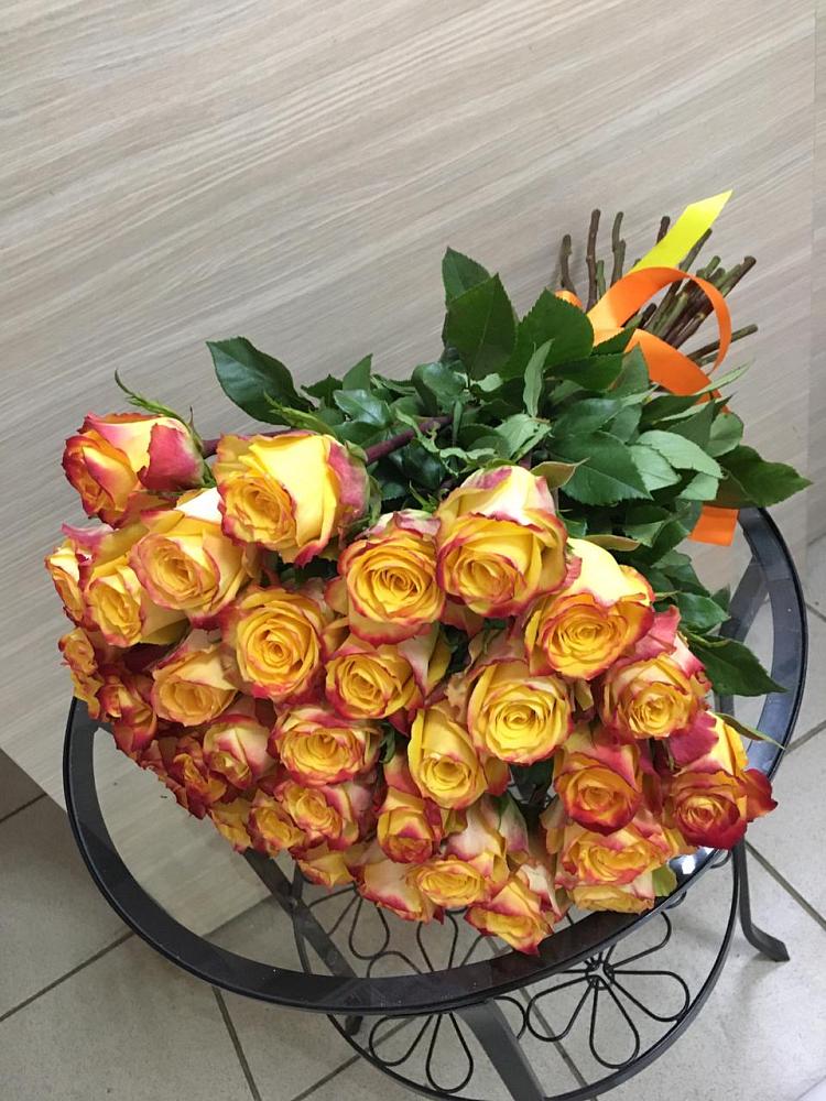 Букет Желтые розы в Запорожской