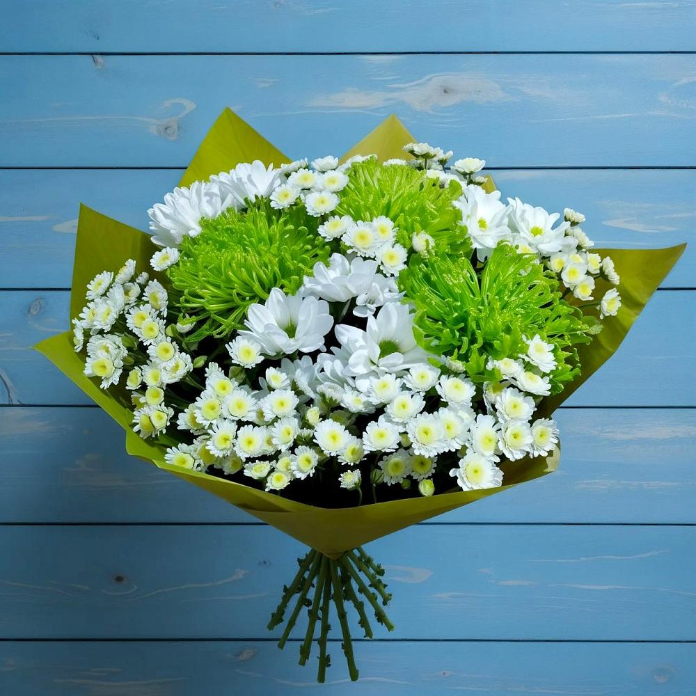 Букет цветов из: Хризантемы в Запорожской