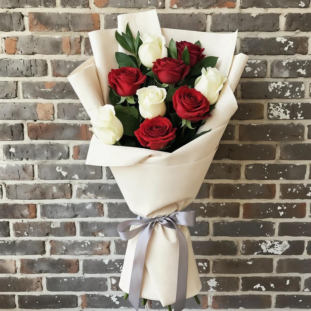 Букет цветов из: Розы в Запорожской