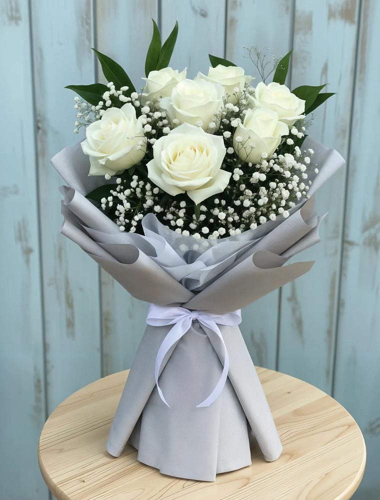 Букет цветов из: Розы в Запорожской