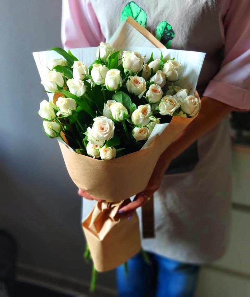 Букет цветов из: Розы в Запорожской