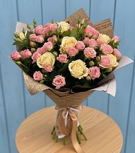 Букет цветов из:  Розы в Запорожской