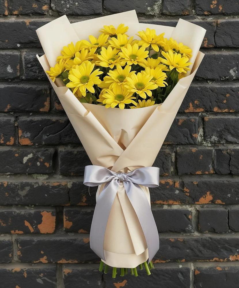 Букет цветов из: Хризантемы в Запорожской