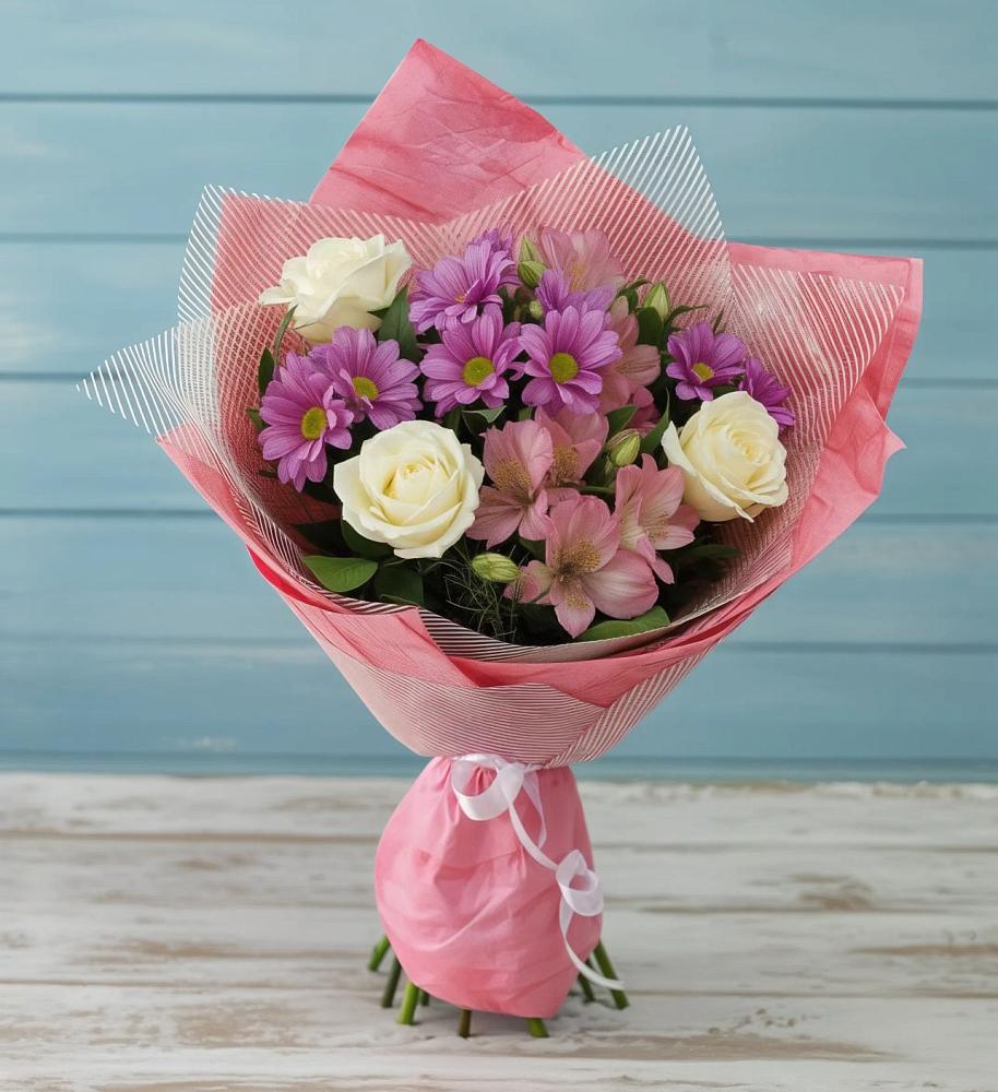 Букет цветов из: Герберы в Запорожской