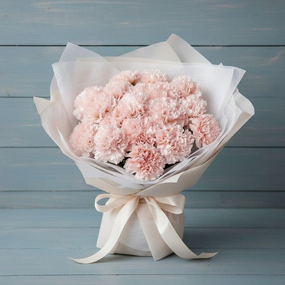 Букет цветов из: Гвоздики в Запорожской