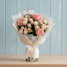 Букет цветов из:  Розы в Запорожской